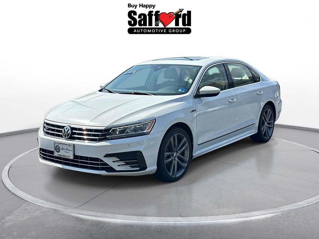 White 2019 Volkswagen Passat 2.0T SE R-Line FWD Sedan Front-Wheel Drive 6-Speed Automatic