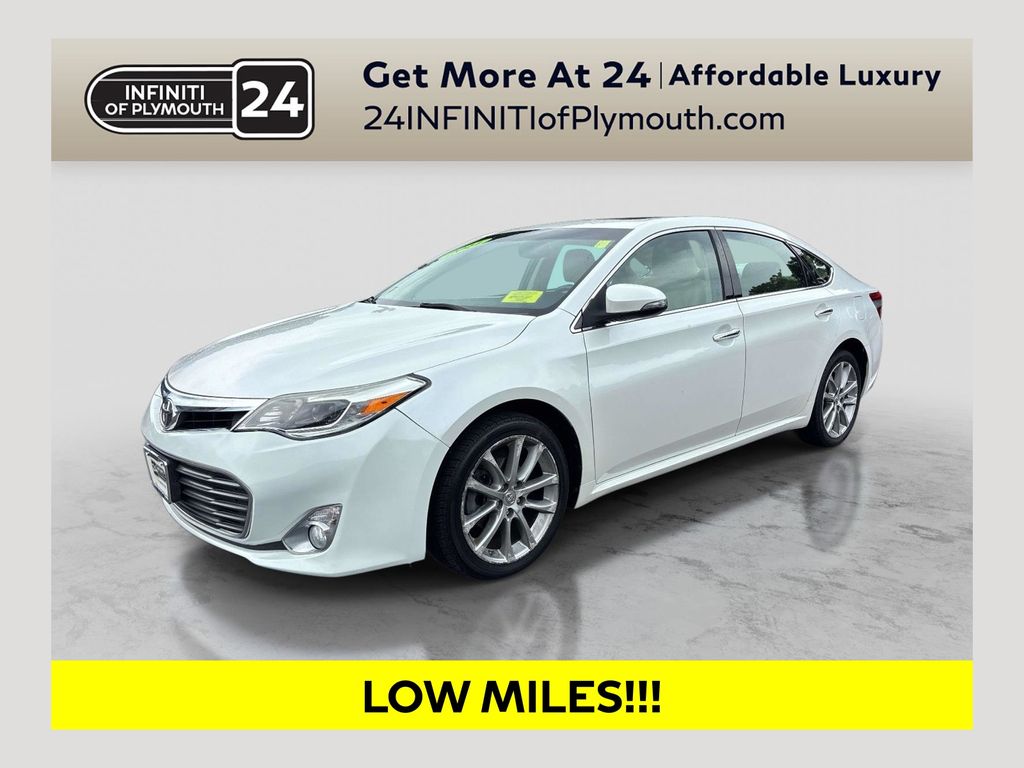 White (Blizzard Pearl) 2014 Toyota Avalon Sedan Front-Wheel Drive 6-Speed Automatic