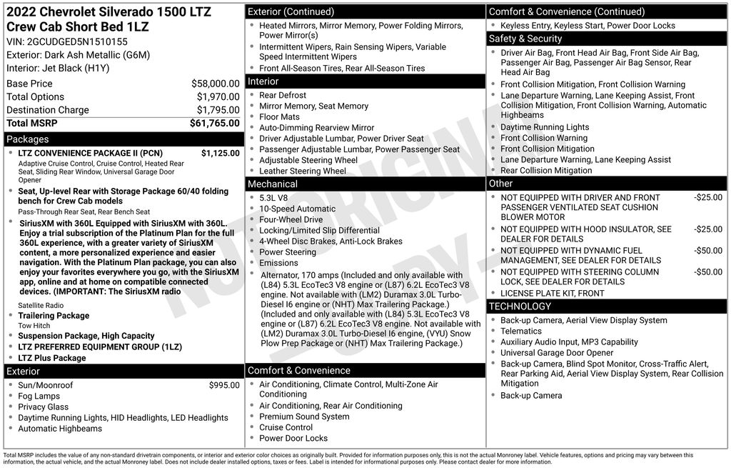 2022 Chevrolet Silverado 1500 LTZ Gray at Auto Express Mitsubishi