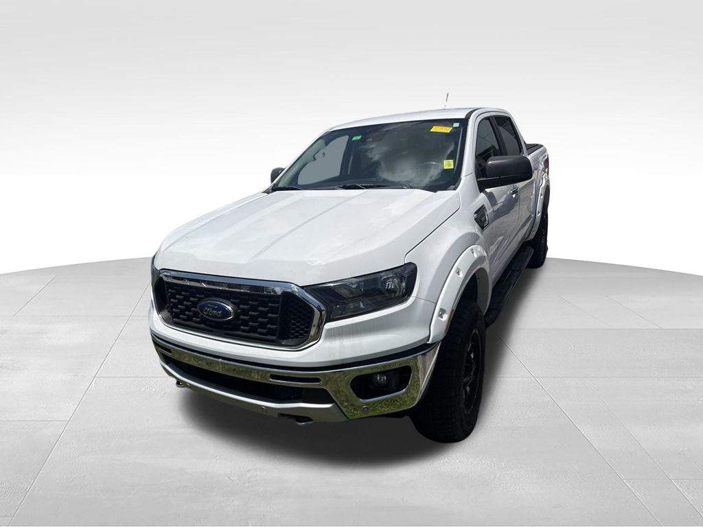 Oxford White 2019 Ford Ranger Pickup Truck Four-Wheel Drive Automatic