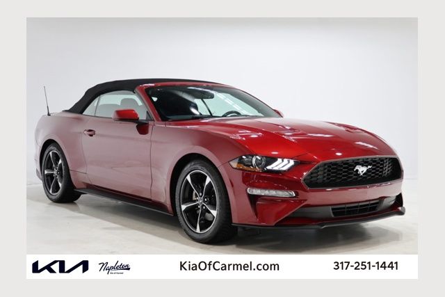 Ruby Red Metallic 2018 Ford Mustang Convertible Rear-Wheel Drive Automatic