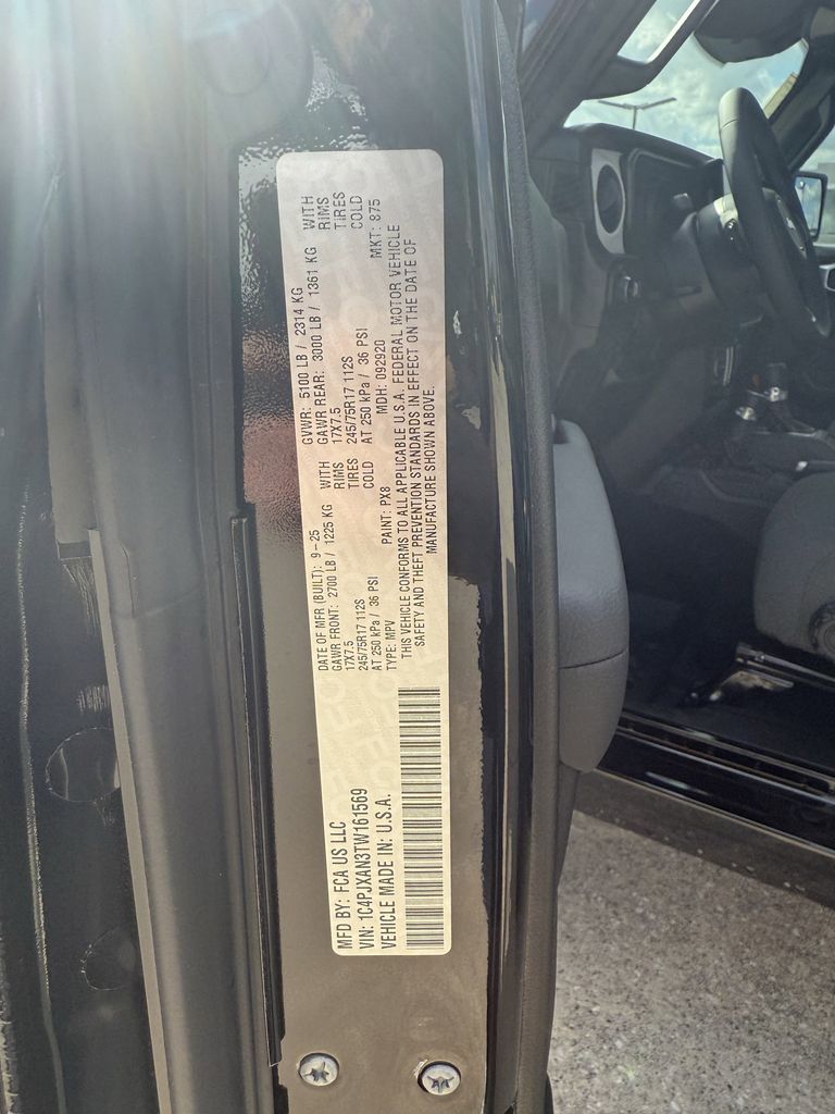 2026 Jeep Wrangler Sport S Black at Texan Dodge Chrysler Jeep Ram