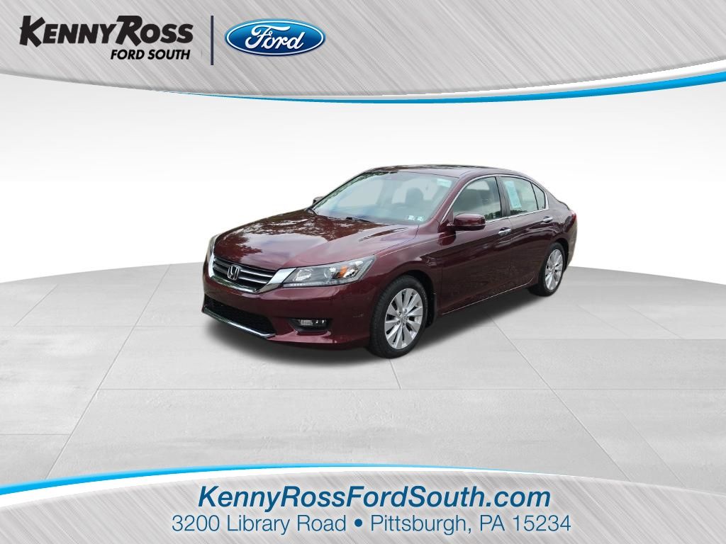 San Marino Red 2014 Honda Accord Sedan Front-Wheel Drive Continuously Variable Transmission