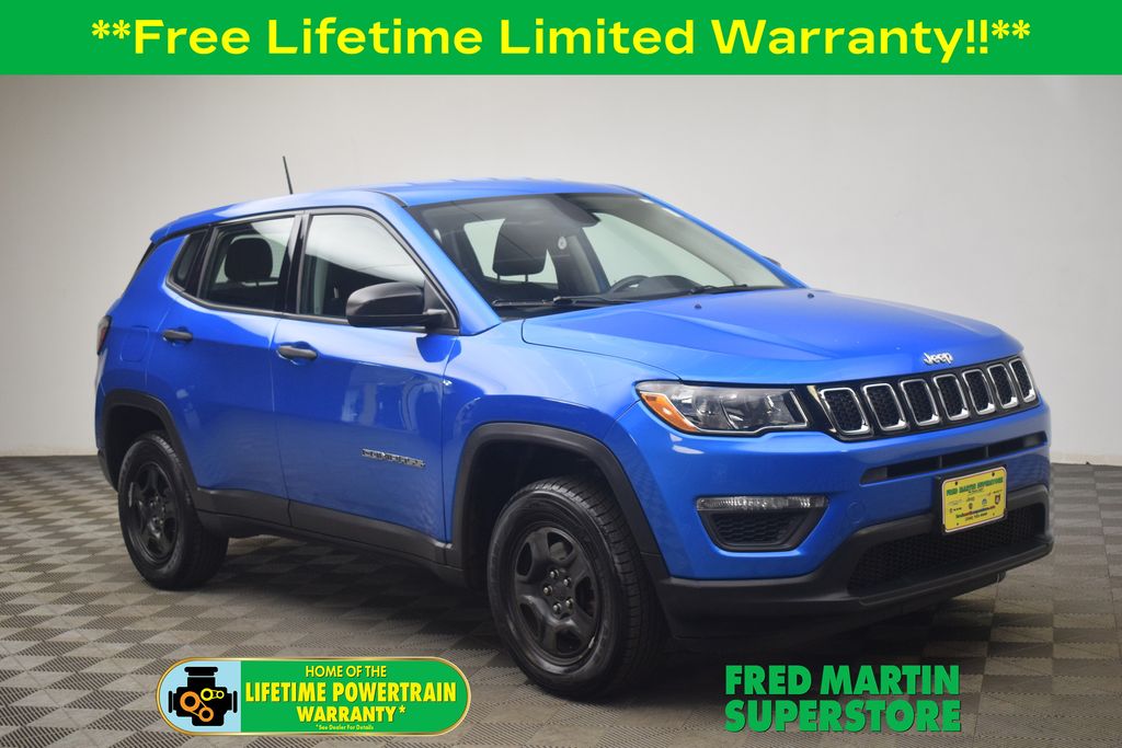used 2018 Jeep Compass car, priced at $12,800