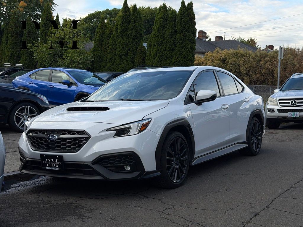 Ceramic White 2024 Subaru WRX Sedan All-Wheel Drive 6-Speed Manual