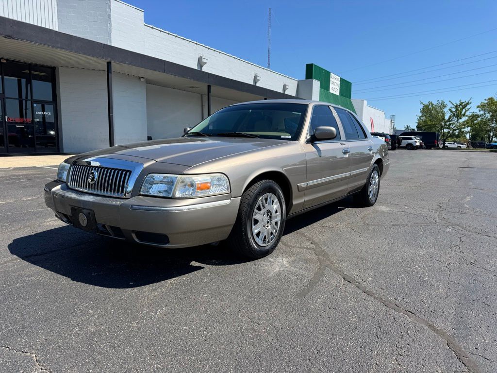 Smokestone Clearcoat Metallic 2006 Mercury Grand Marquis GS Sedan Rear-Wheel Drive 4-Speed Automatic Overdrive