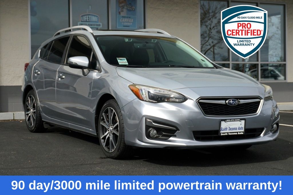 Ice Silver Metallic 2018 Subaru Impreza 2.0i Limited Hatchback AWD Hatchback All-Wheel Drive Continuously Variable Transmission