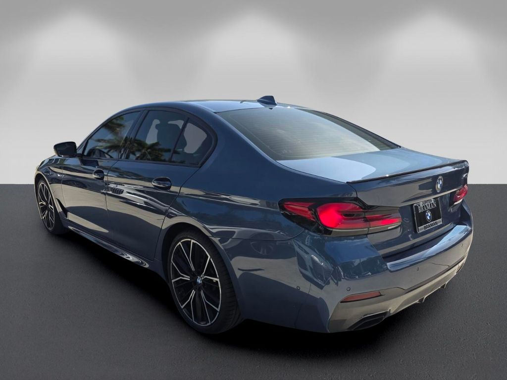 Certified Used 2023 Blue BMW 540i image 6