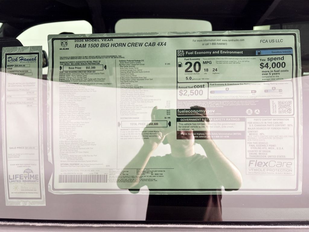 2026 Ram 1500 Big Horn/Lone Star