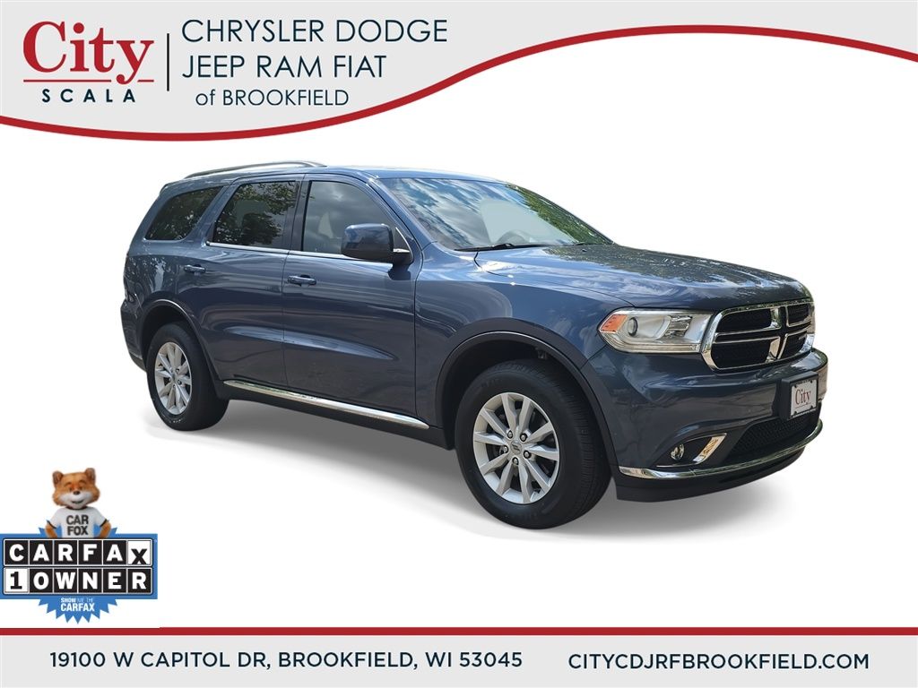Reactor Blue Pearlcoat 2019 Dodge Durango SUV / Crossover All-Wheel Drive 8-Speed Automatic
