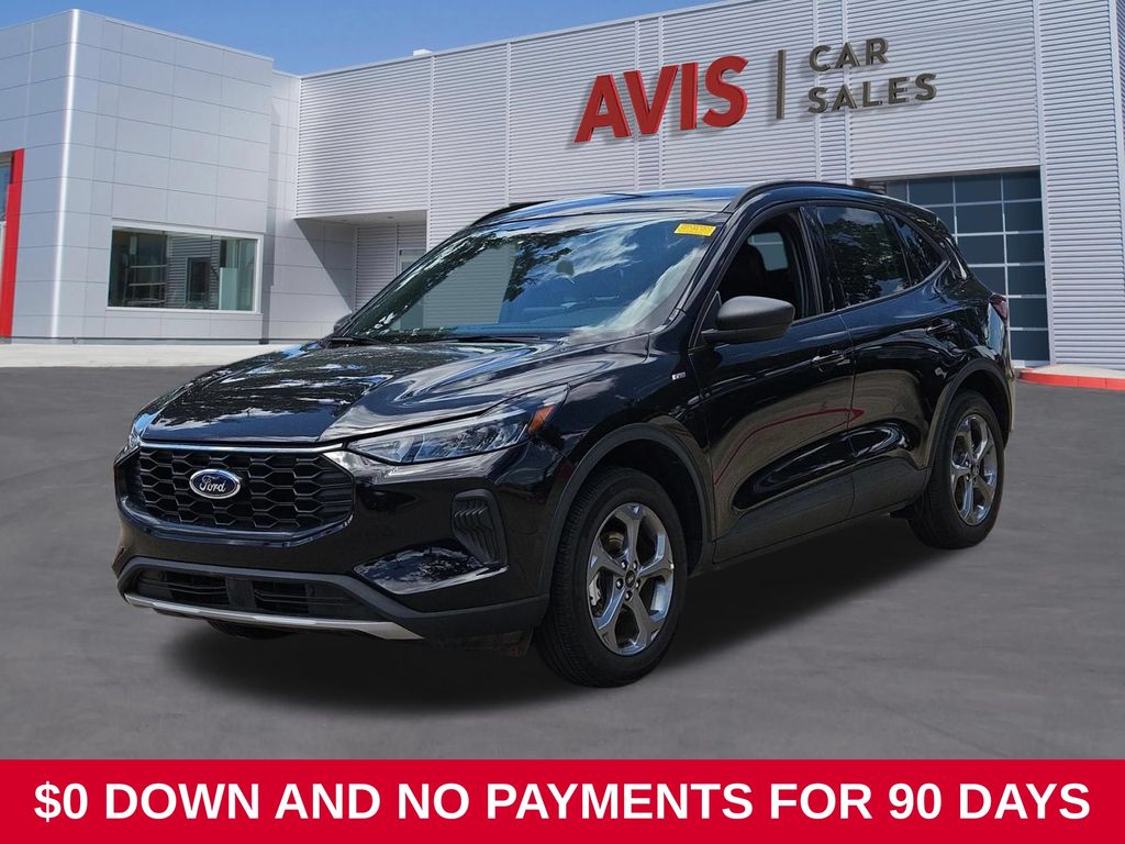 Black Metallic 2025 Ford Escape SUV / Crossover All-Wheel Drive 8-Speed Automatic