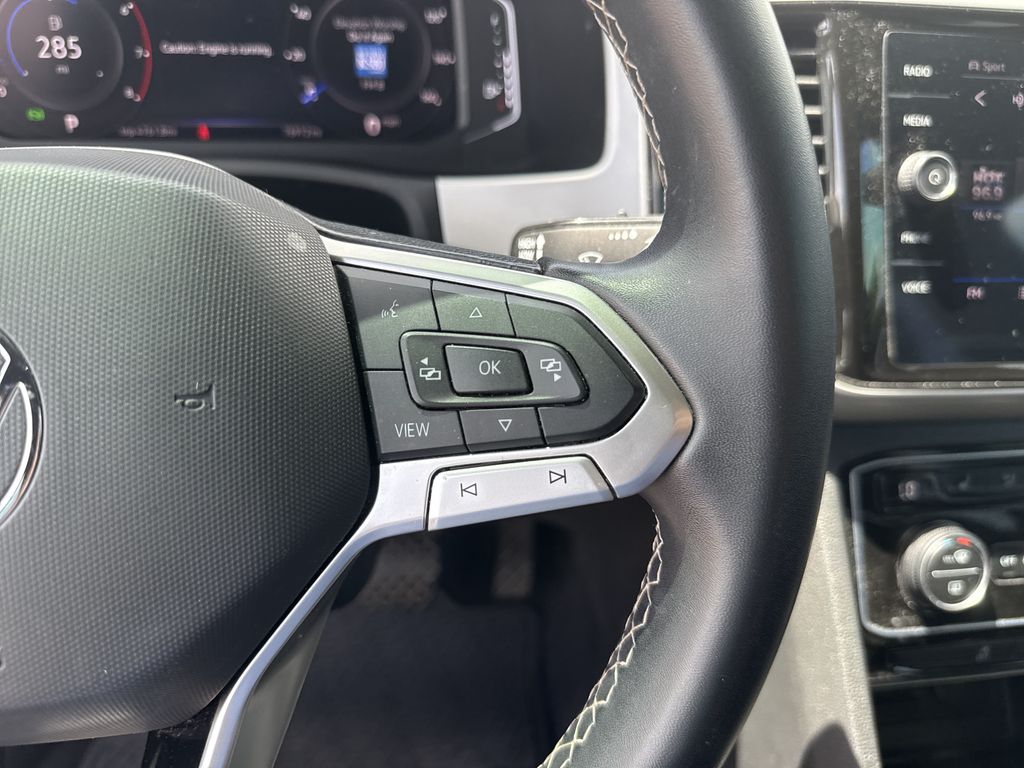 2022 Volkswagen Atlas Cross Sport 3.6L V6 SE w/Technology Blue at DeMontrond Auto Country