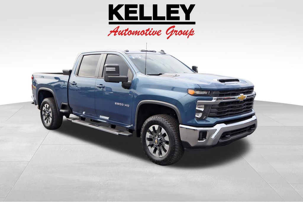 Lakeshore Blue Metallic 2024 Chevrolet Silverado 2500HD Pickup Truck Four-Wheel Drive Automatic