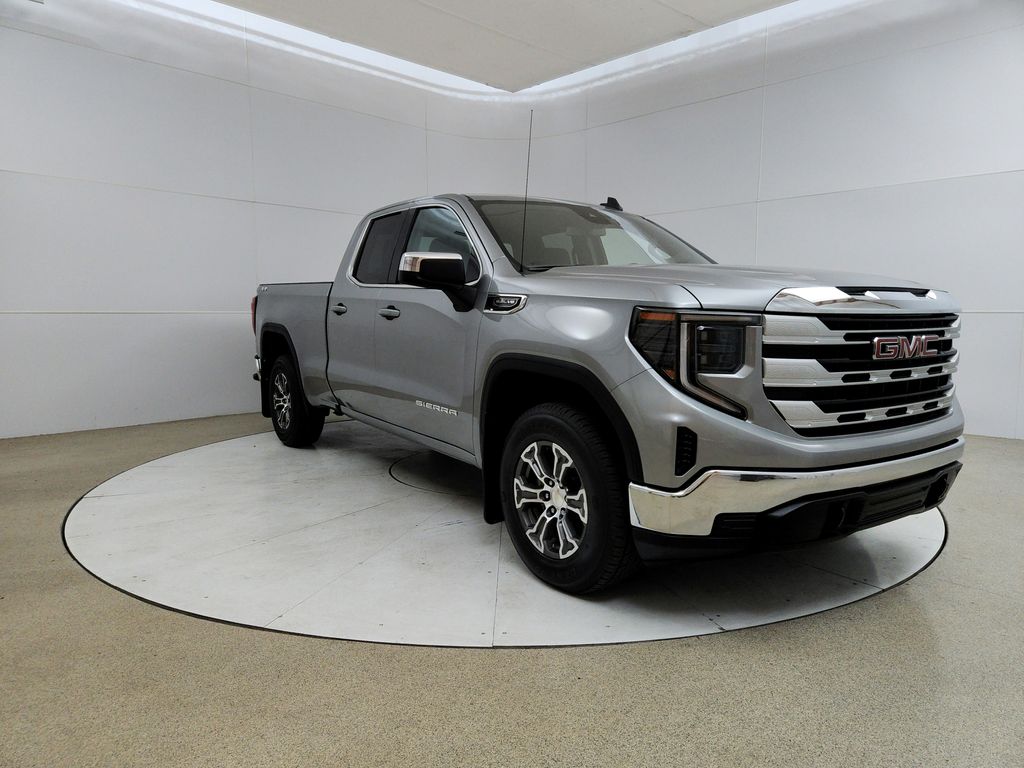 Gray 2023 GMC Sierra 1500 Pickup Truck Four-Wheel Drive Automatic