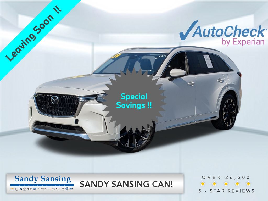 Rhodium White Premium 2024 Mazda CX-90 3.3 Turbo S AWD SUV / Crossover All-Wheel Drive 8-Speed Automatic