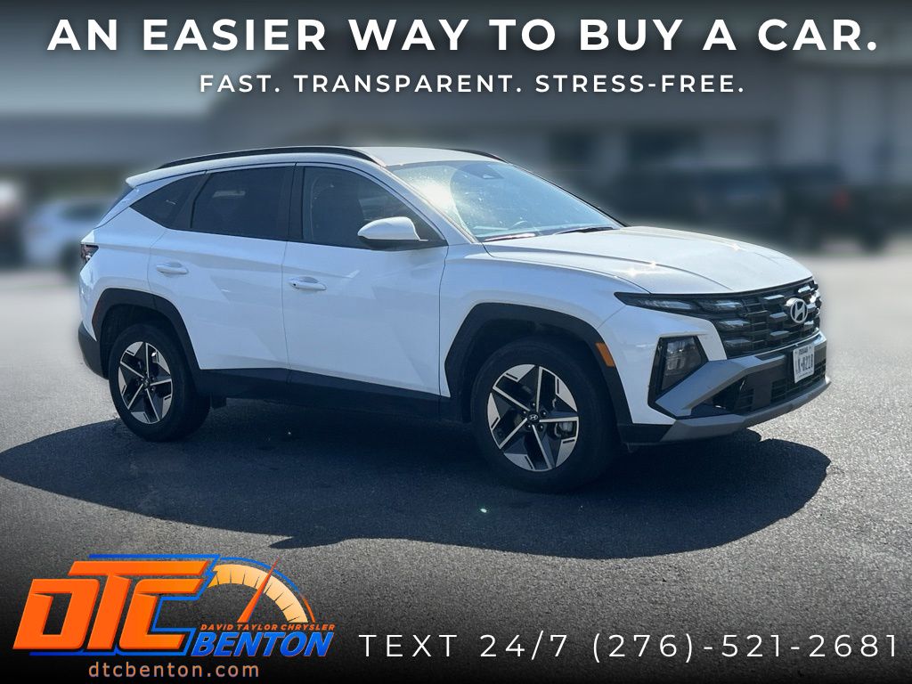 White Pearl 2026 Hyundai Tucson SUV / Crossover All-Wheel Drive 8-Speed Automatic