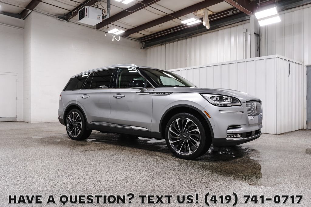 Silver Radiance 2021 Lincoln Aviator Reserve AWD SUV / Crossover All-Wheel Drive Automatic