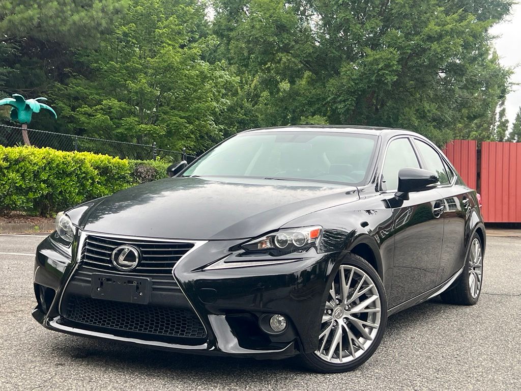 Black (Obsidian) 2014 Lexus IS 250 Sedan AWD Sedan All-Wheel Drive 6-Speed Automatic