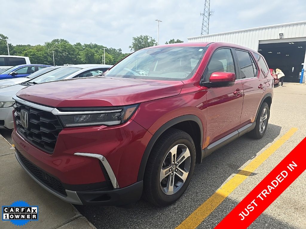 Radiant Red Metallic II 2025 Honda Pilot SUV / Crossover All-Wheel Drive Automatic