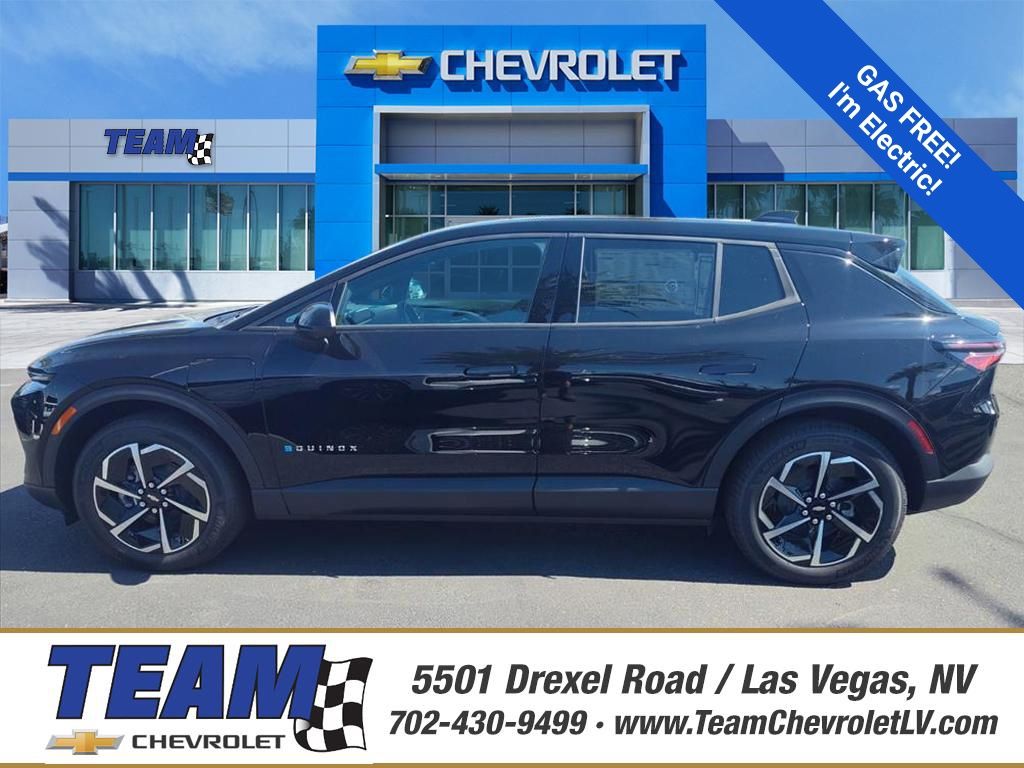 Black 2026 Chevrolet Equinox EV SUV / Crossover Front-Wheel Drive 1-Speed Automatic
