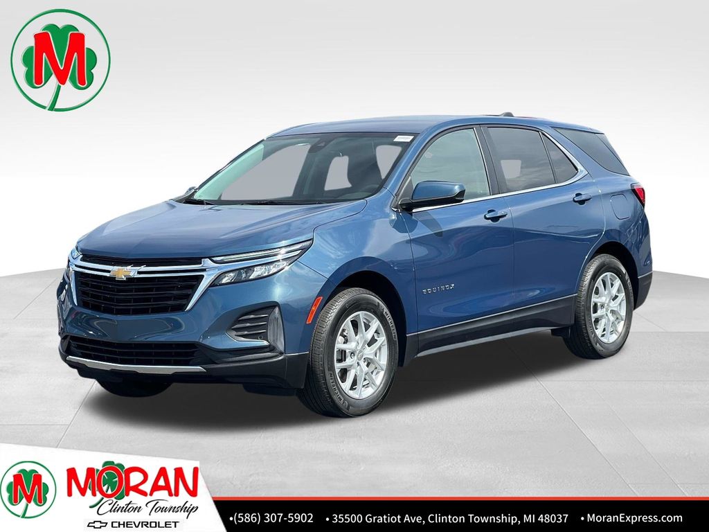 Lakeshore Blue 2024 Chevrolet Equinox LT FWD with 1LT SUV / Crossover Front-Wheel Drive 6-Speed Automatic Overdrive