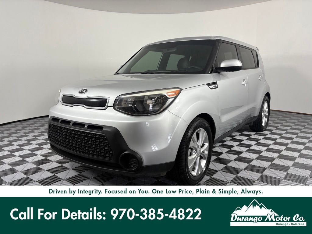 Bright Silver 2015 Kia Soul Wagon Front-Wheel Drive 6-Speed Automatic