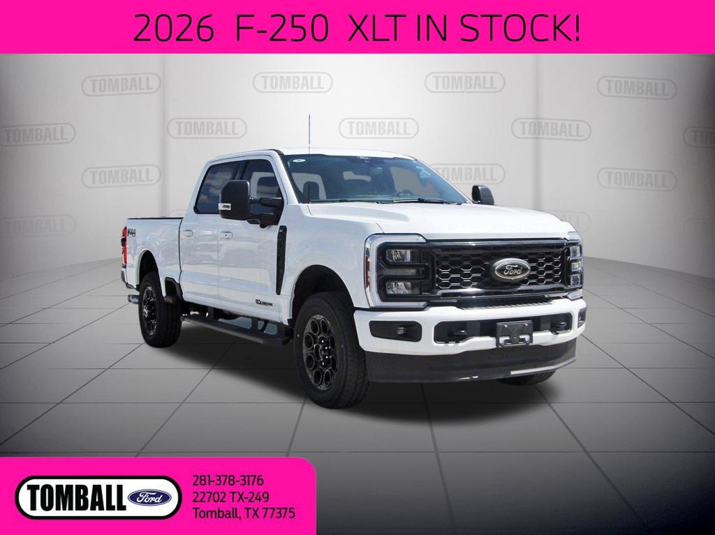 Oxford White 2026 Ford F-250 Super Duty Pickup Truck Four-Wheel Drive Automatic