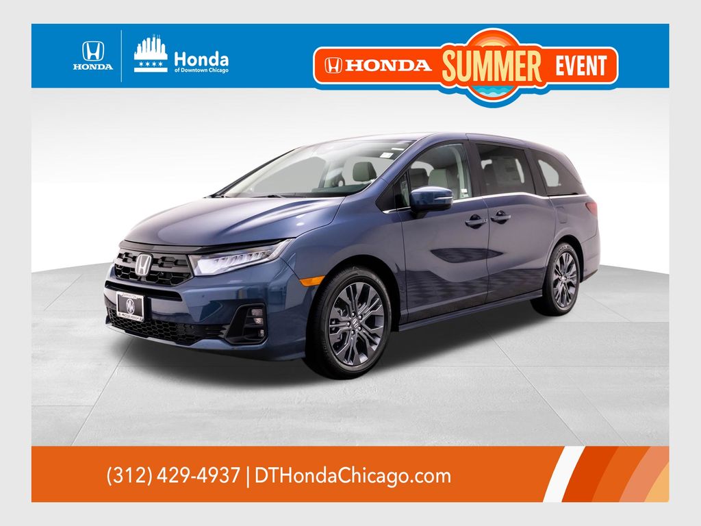 Smoke Blue Pearl 2026 Honda Odyssey Minivan Front-Wheel Drive Automatic