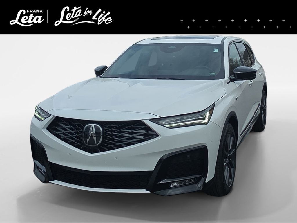 Platinum White Pearl 2026 Acura MDX SH-AWD with A-SPEC Package SUV / Crossover All-Wheel Drive Automatic