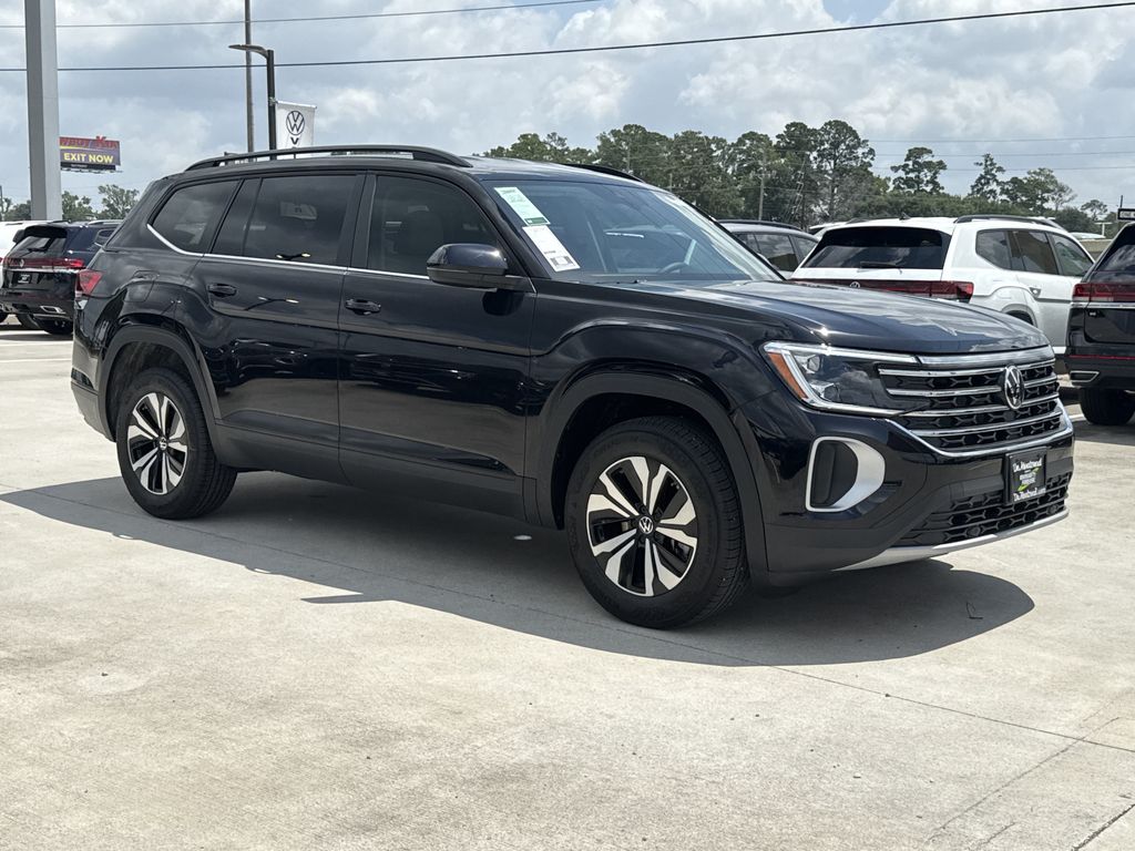 2026 Volkswagen Atlas 2.0T SE Black at DeMontrond Auto Country