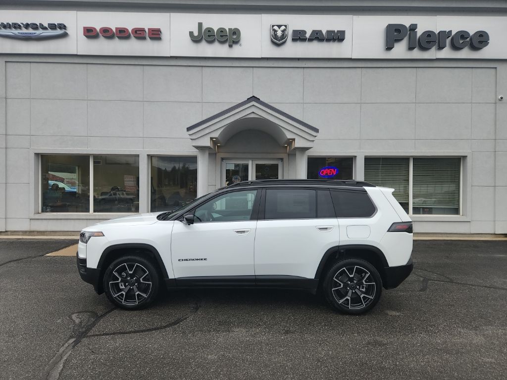 Bright White Clearcoat 2026 Jeep Cherokee Overland 4WD SUV / Crossover Four-Wheel Drive Continuously Variable Transmission
