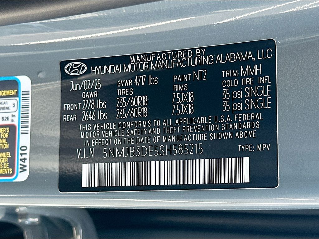 2025 Hyundai Tucson SEL 23