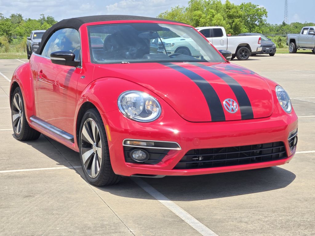 2014 Volkswagen Beetle 2.0T R-Line Red at Joe Myers Mazda Kia