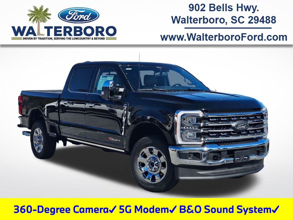 2026 Ford F-350SD Lariat Black at Walterboro Ford