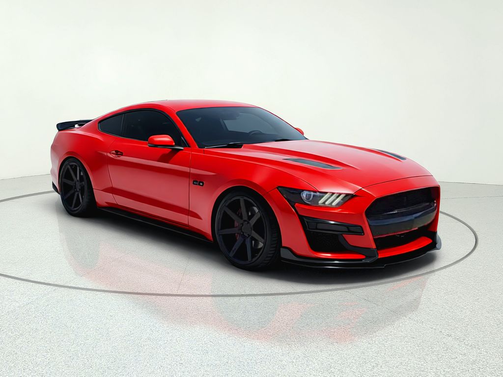 Race Red 2016 Ford Mustang Coupe Rear-Wheel Drive 6-Speed Automatic