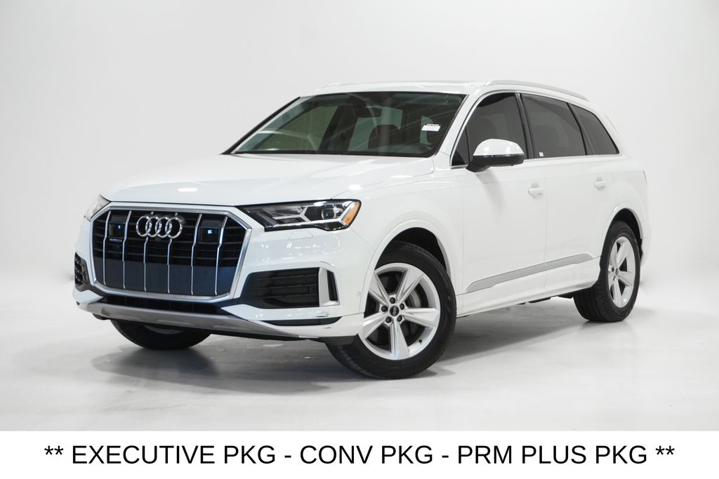 Carrara White 2022 Audi Q7 quattro Premium Plus 45 TFSI SUV / Crossover All-Wheel Drive 8-Speed Automatic