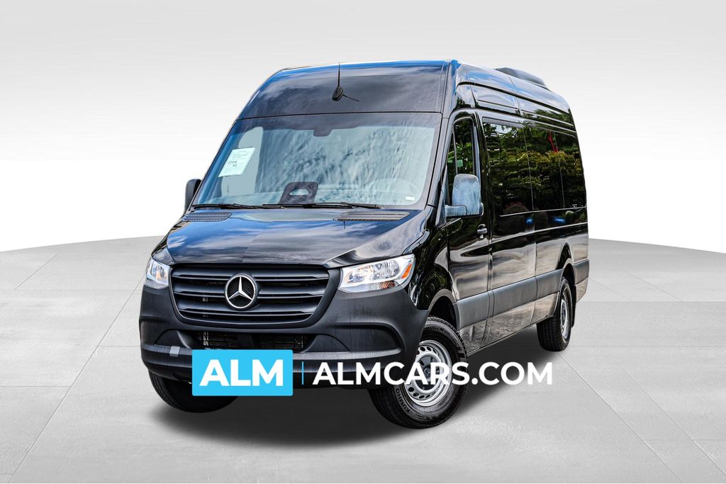 White 2025 Mercedes-Benz Sprinter Van Rear-Wheel Drive 9-Speed Automatic