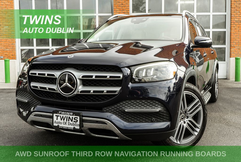 Dark Blue 2021 Mercedes-Benz GLS SUV / Crossover All-Wheel Drive 9-Speed Automatic