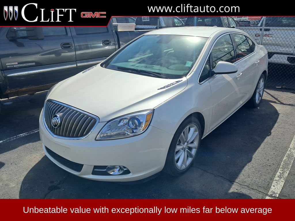 White Diamond Tricoat 2016 Buick Verano Convenience FWD Sedan Front-Wheel Drive 6-Speed Automatic Overdrive