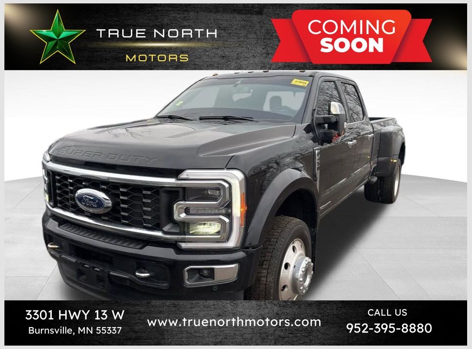 Agate Black Metallic 2023 Ford F-450 Super Duty Pickup Truck Automatic