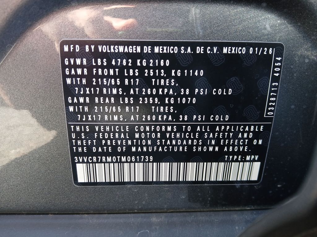 New 2026 Silver Volkswagen 2.0T S image 28