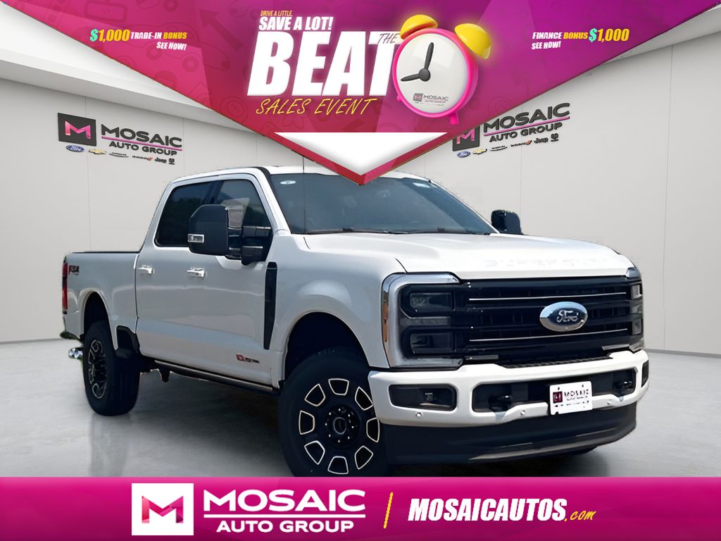 New 2025 Ford F-350SD Platinum Trucks