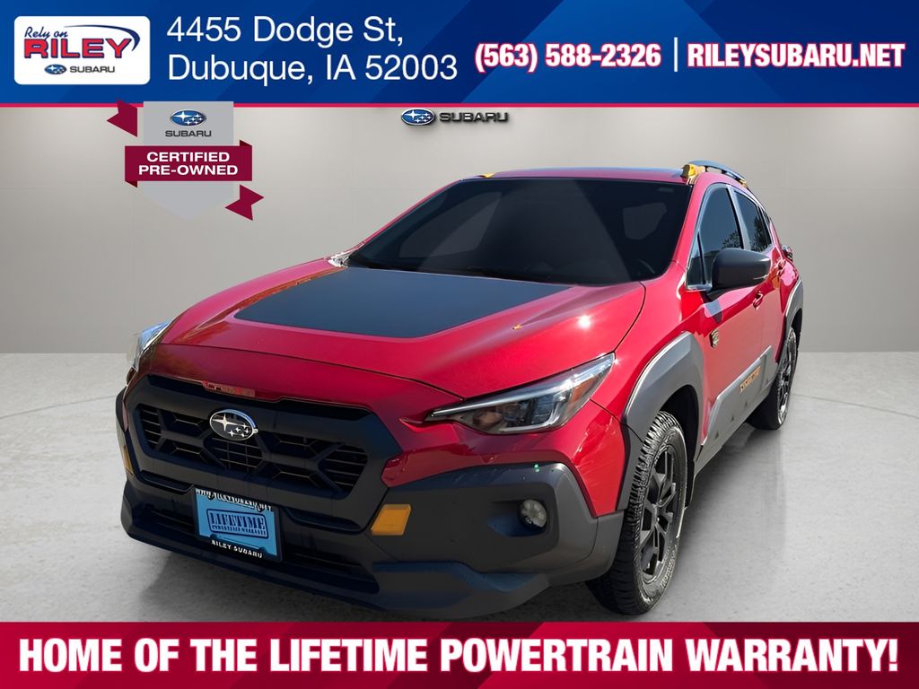 Lithium Red Pearl 2024 Subaru Crosstrek SUV / Crossover All-Wheel Drive Continuously Variable Transmission