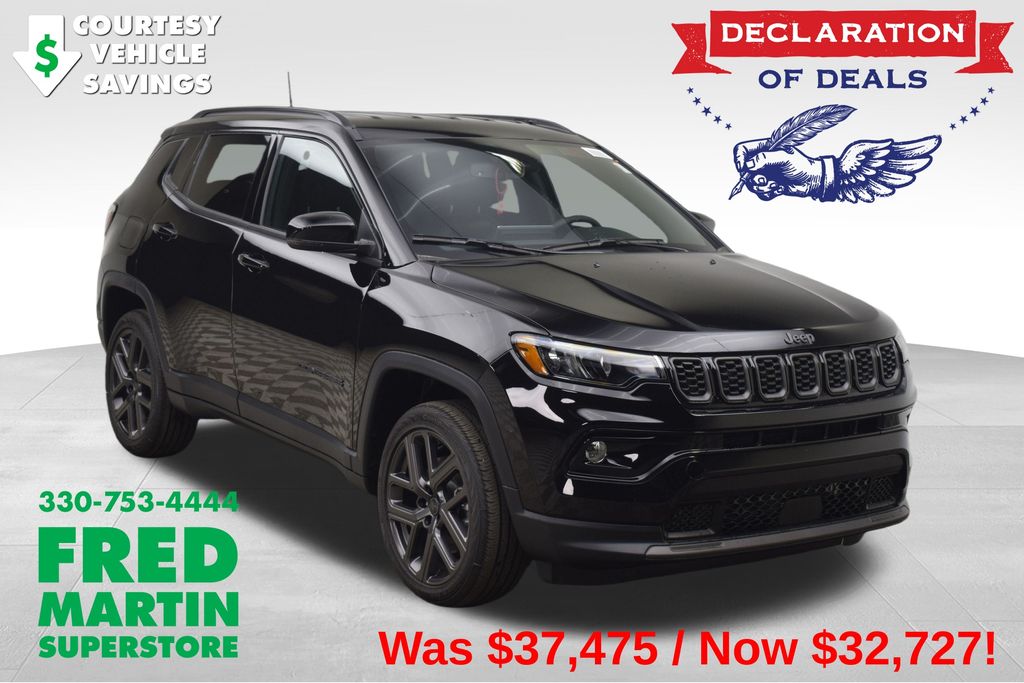 new 2026 Jeep Compass car, priced at $32,727
