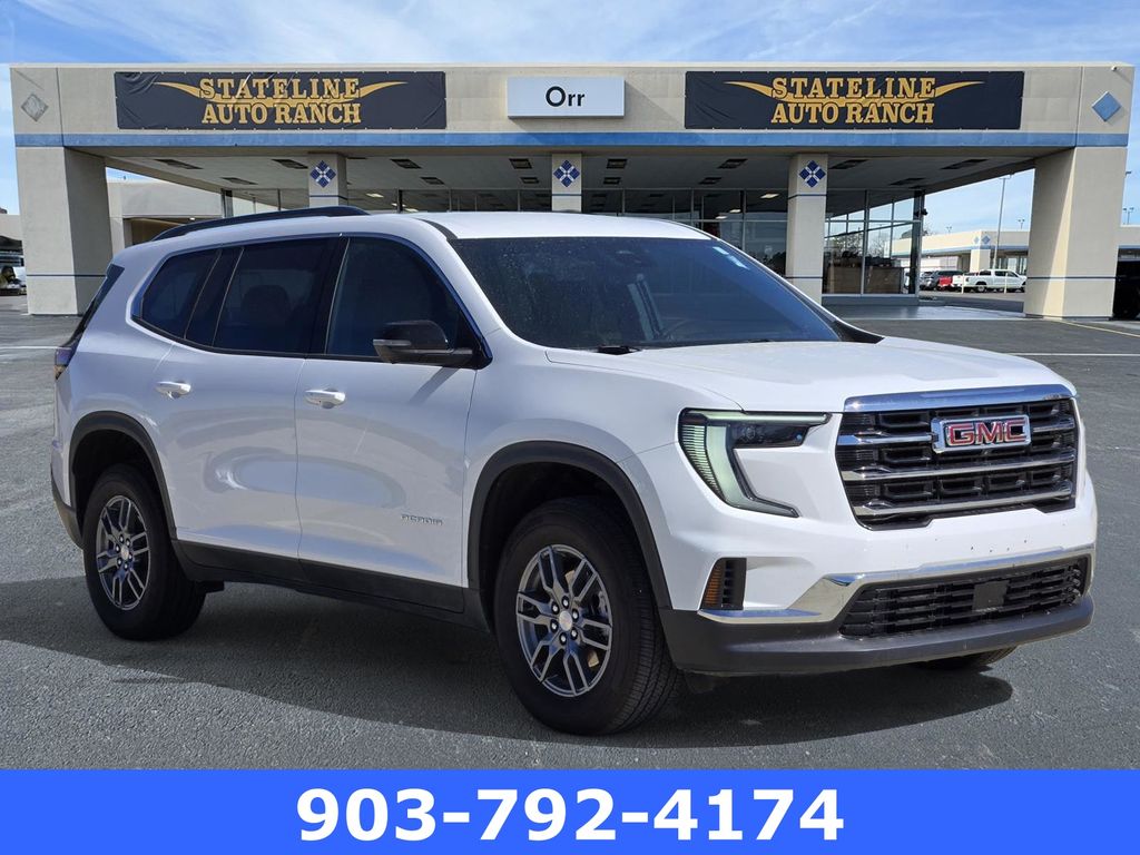 Summit White 2025 GMC Acadia Elevation FWD SUV / Crossover Front-Wheel Drive 8-Speed Automatic