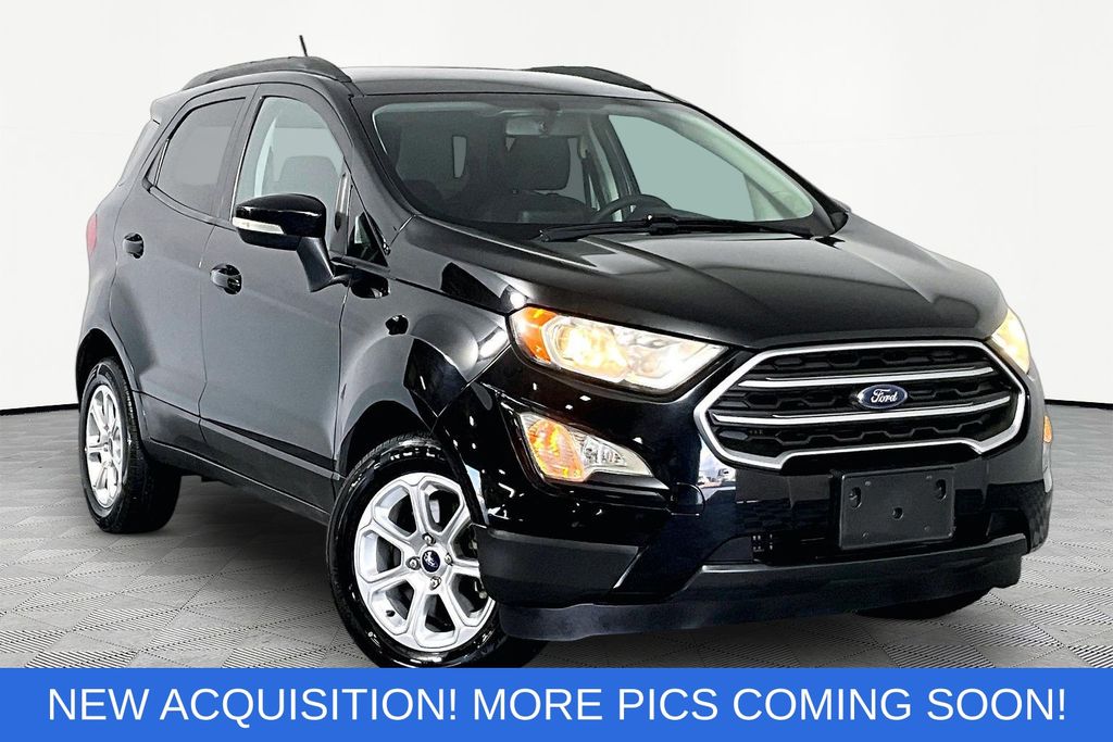 Shadow Black 2021 Ford EcoSport SUV / Crossover Front-Wheel Drive 6-Speed Automatic