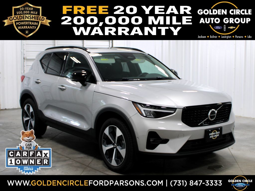 Silver Dawn Metallic 2024 Volvo XC40 SUV / Crossover All-Wheel Drive Automatic