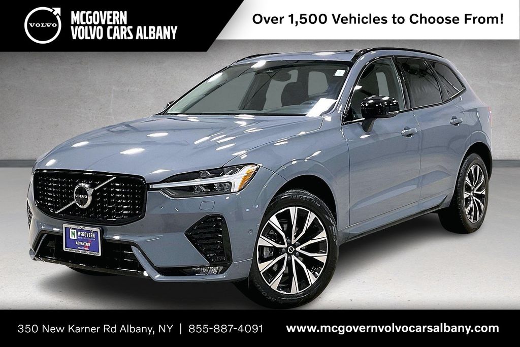 Thunder Gray Metallic 2023 Volvo XC60 B5 Plus Dark Theme AWD SUV / Crossover All-Wheel Drive Automatic
