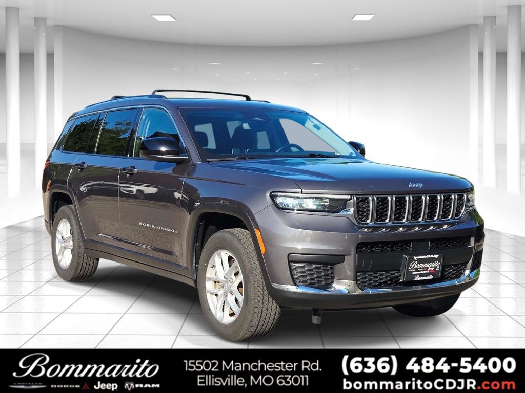 Baltic Gray Metallic Clearcoat 2021 Jeep Grand Cherokee L Laredo 4WD SUV / Crossover Four-Wheel Drive 8-Speed Automatic