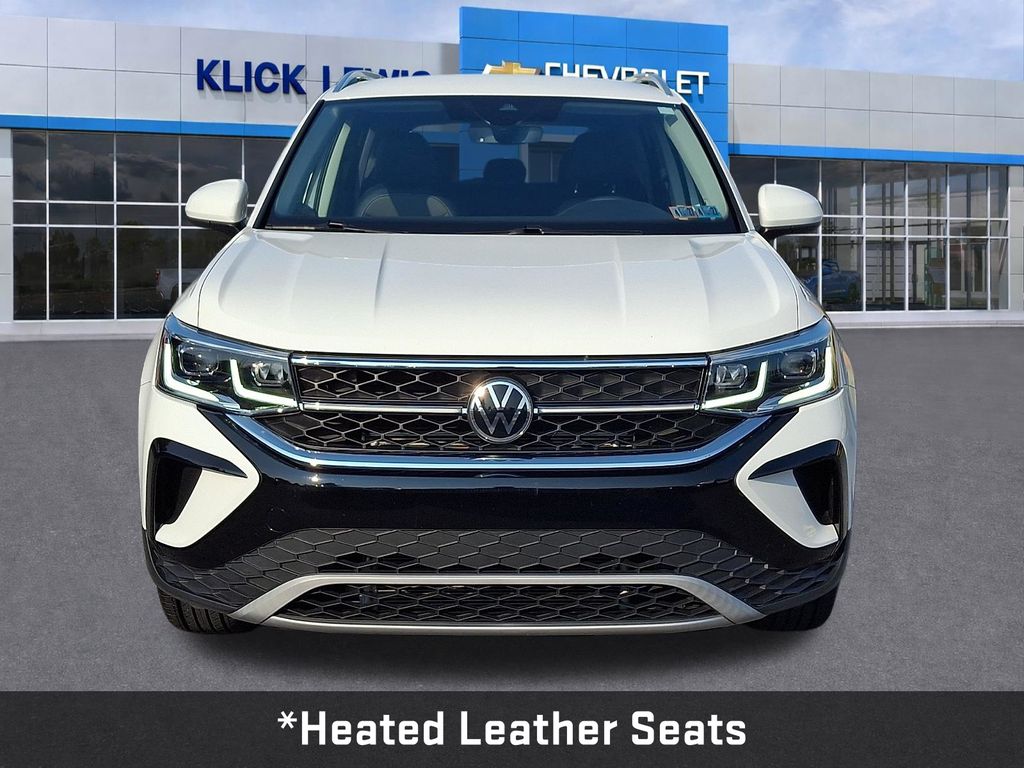 2022 Volkswagen Taos 1.5T SEL White at Auto Express Mitsubishi